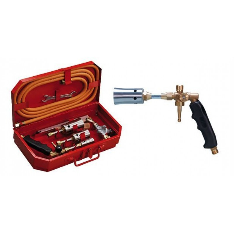 Покрівельний пальник KOMA з комплектом насадок для обробки ПП-1