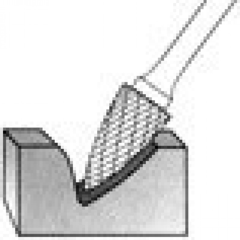 Ротаційний напилок / конічний різак по металу SPG Alpen [0780406116100]