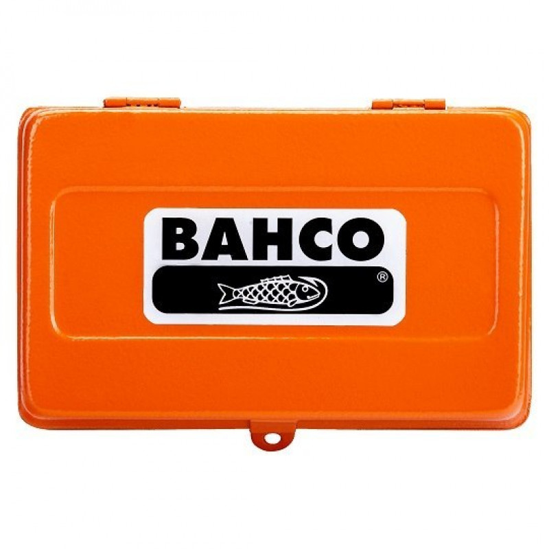 Набір торцевих ключів 1/4 M4-M13 з 6-гранною головкою, з тріскачкою, 12 предм. BAHCO [6712R]