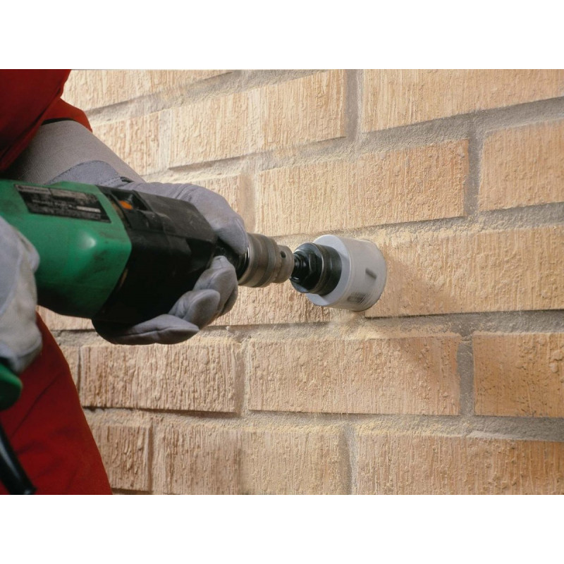 Карбидная коронка Bahco 20 мм для кирпича, газобетона, дерева, керамической плитки и стекловолокна [3832-20]