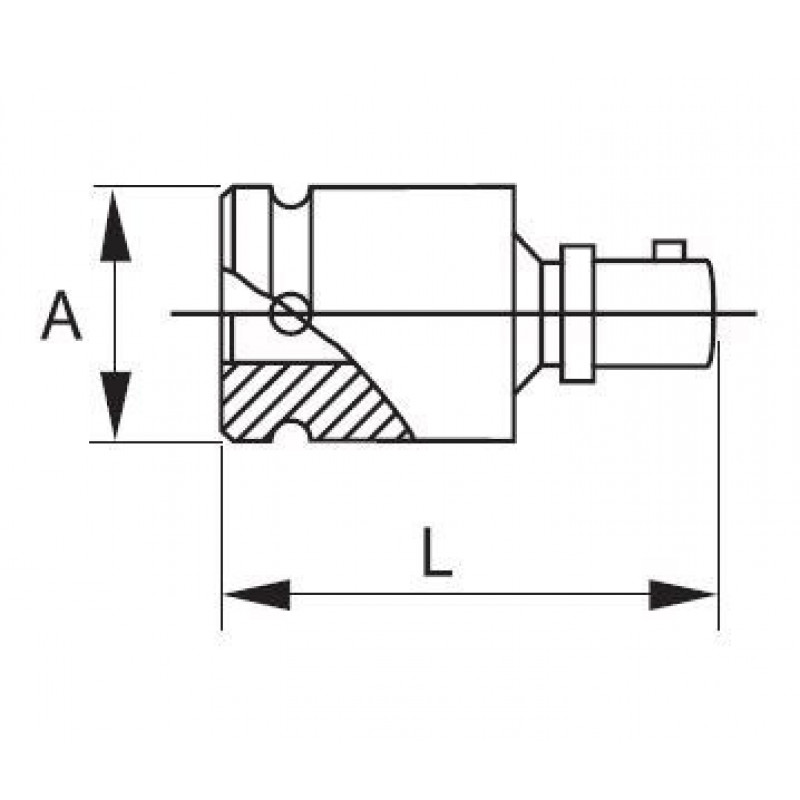 Ударний кутовий шарнір 1'' IRIMO [179-52-2]