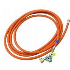 Універсальний пропановий шланг Grun 3 м + редуктор 4 бар для покрівельних пальників