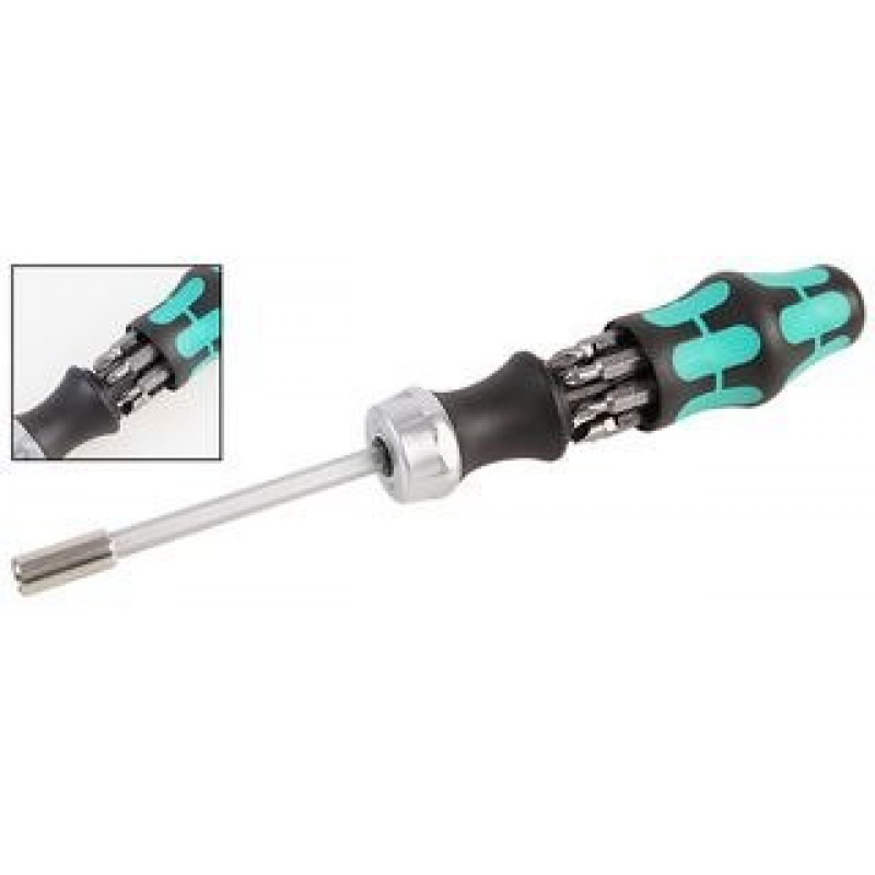 Ручная отвертка с магазином, ручка 1/4, 2-ручковая Wera [05051021001]