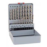 Набор из 25 кобальтовых сверл для металла и нержавеющей стали HSS-Co Forte Alpen KM-25 [0000100625100]