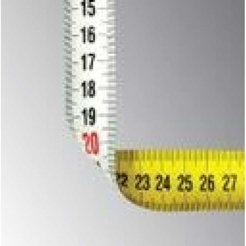 Рулетка Komelon 5 м [MPLT55] з двосторонньою шкалою та посиленим гачком