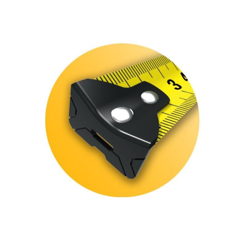 Рулетка Komelon 5 м [MPLT55] з двосторонньою шкалою та посиленим гачком