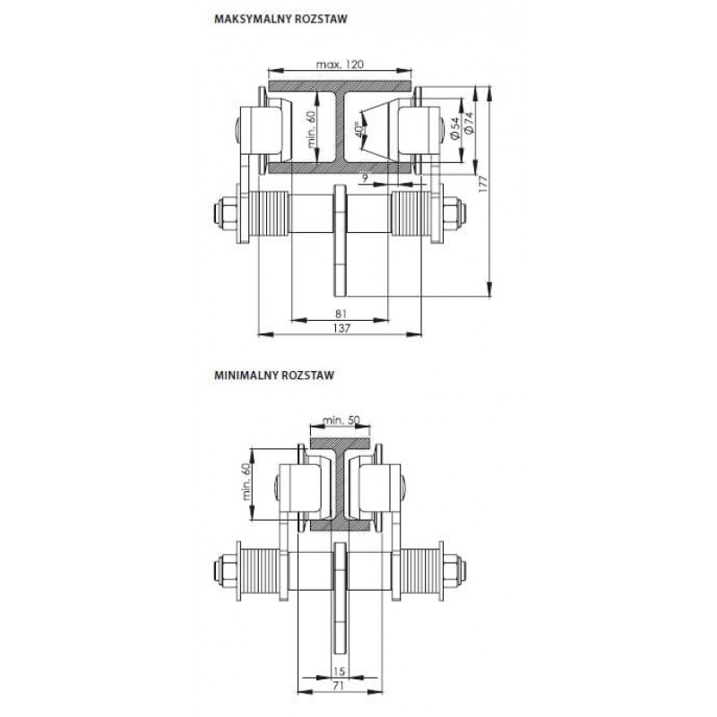 ST010 PROTEKT тележка для сцепного устройства
