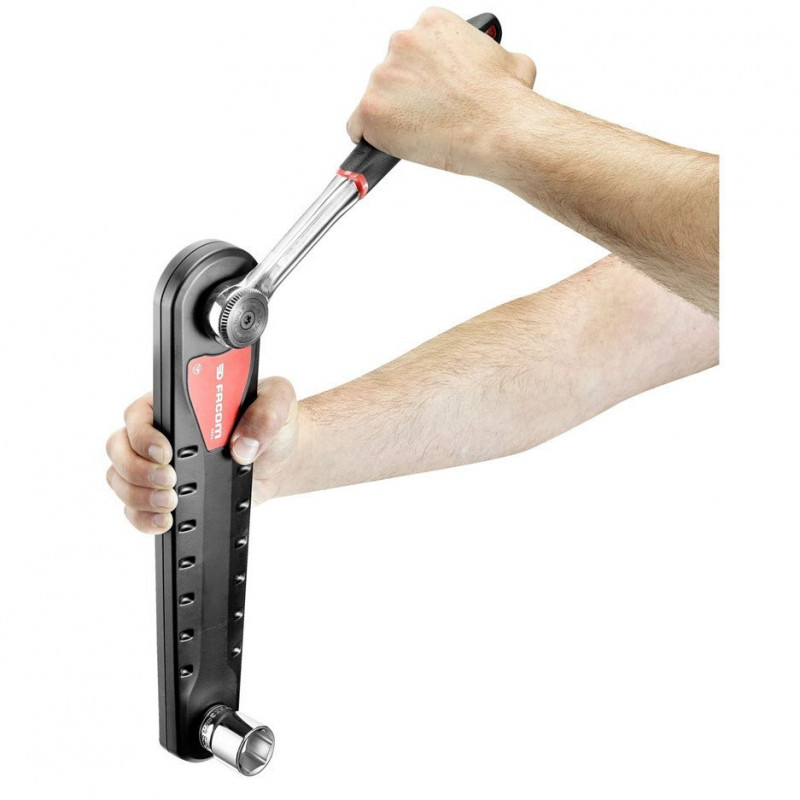 Подовжувач 1/4 з обертальною передачею, 230 мм, Facom [AXS.SPB]