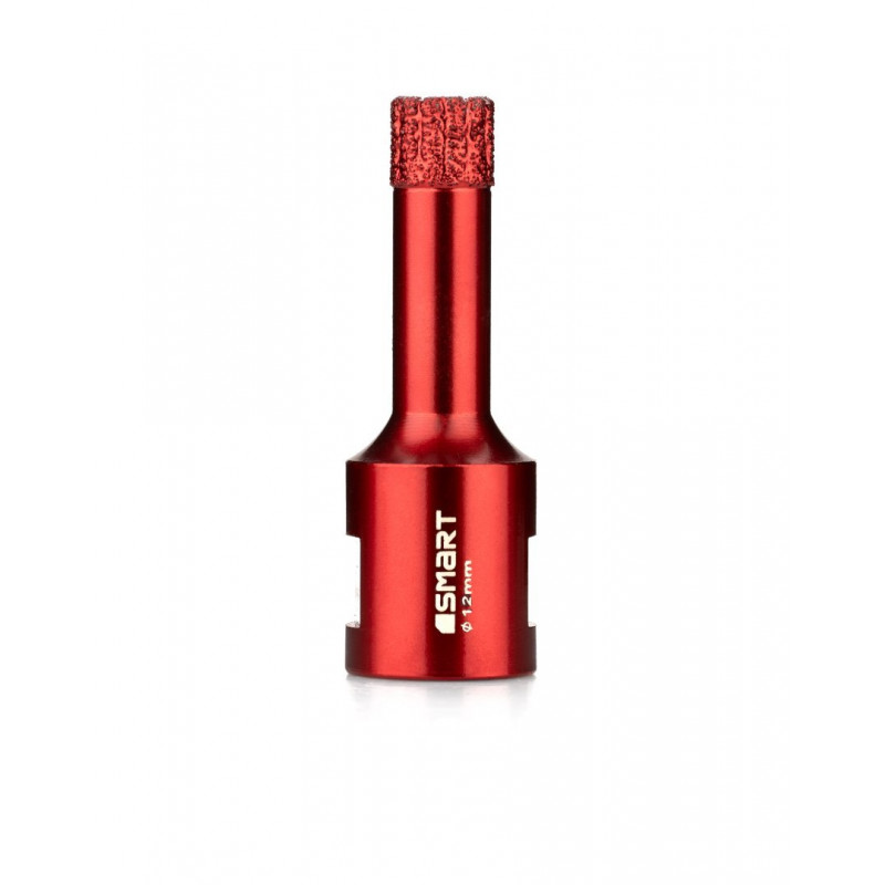 Набір з 9 предметів, алмазні кільцеві пилки для кераміки 6, 8, 10, 12, 20, 35, 55, 68 мм та адаптер, сухий, M14, 365 SMART [SM-25-SET9]