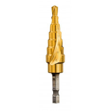 Ступінчасте свердло HSS-G для металу, 6,0 - 18,0 мм, DeWalt [DT5027-QZ]