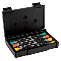 Набір із 7 прецизійних викруток, плоских, з головкою PH та TX, Bahco [706-4]