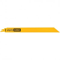 Набір із 5 полотен для зворотно-поступальної пилки BiM, 14 TPI, довжина 304 мм, Dewalt [DT90390-QZ]