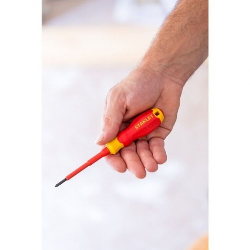 Набір з 10 ізольованих викруток з тестером напруги, Stanley [STHT60032-0]