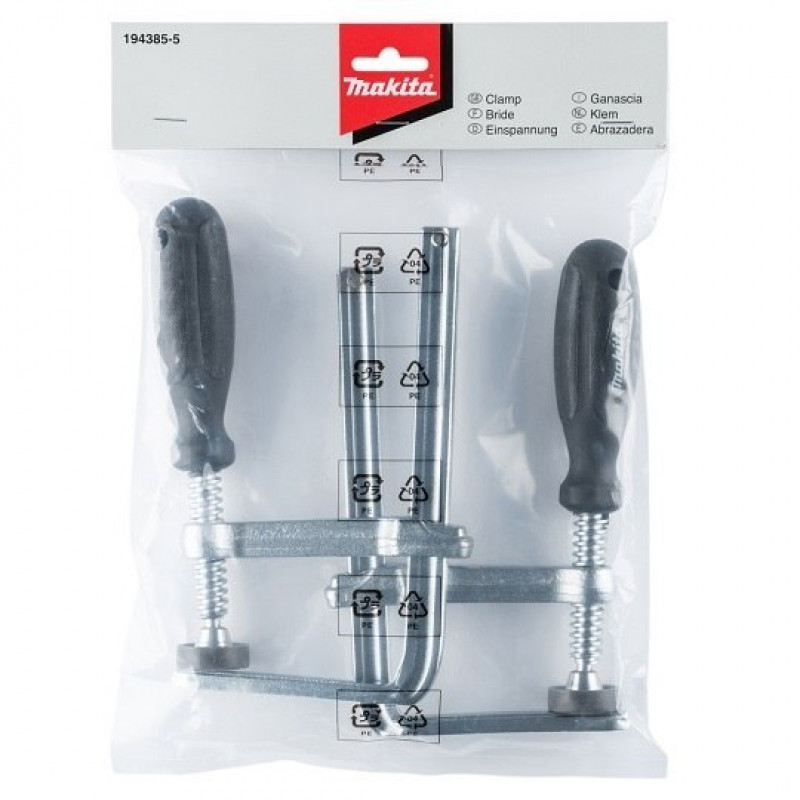 Набір затискачів Makita для направляючої шини [194385-5]