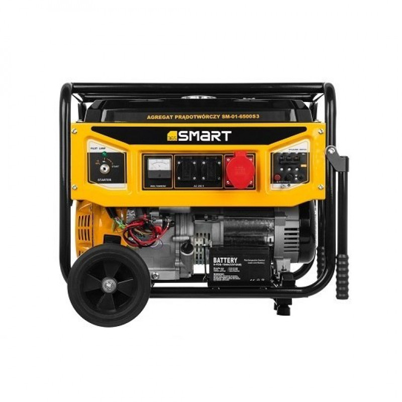 Генератор 5,5 кВт, 365 SMART [SM-01-6500S3] 3-фазний