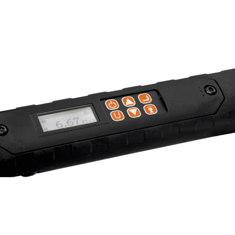 Електронна динамометрична викрутка з вимірюванням крутного моменту та кута, пам'яттю та Bluetooth-з'єднанням, 0,45-9 Нм, Bahco [TASMB14H09] внутрішня