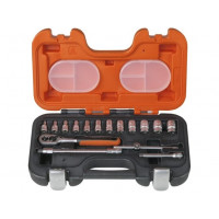 Набор торцевых ключей BAHCO 1/4 6-гранных, 16 предм. [S160]