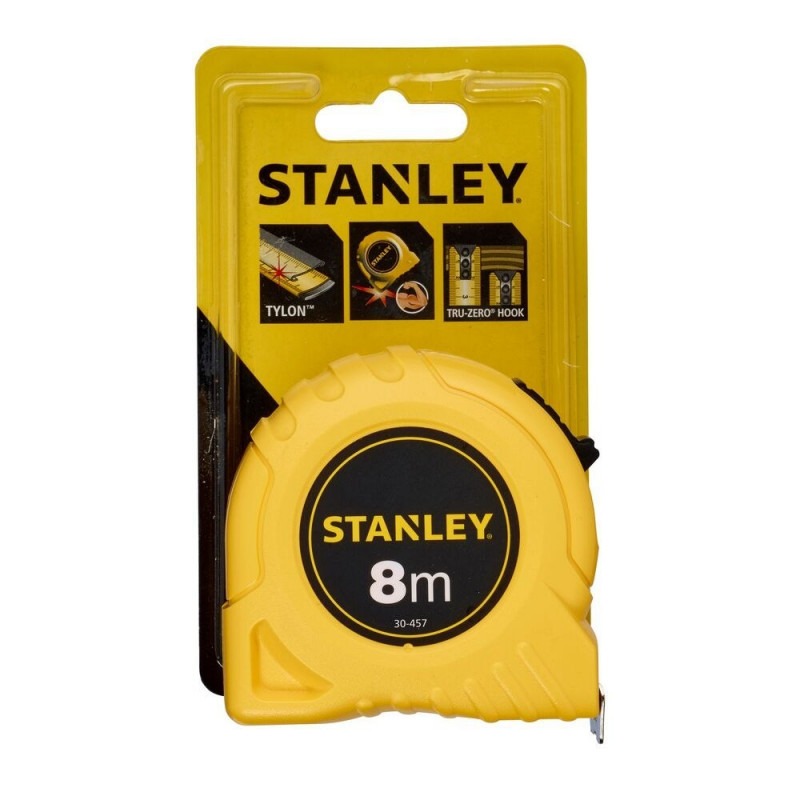 Рулетка Stanley 8 м [0-30-457], полимерный защитный слой