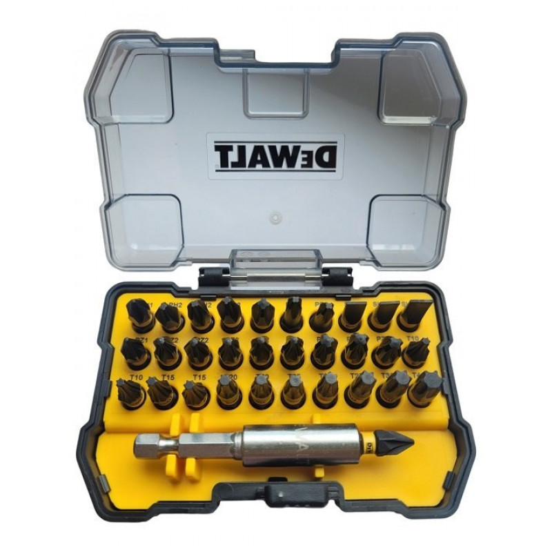 Набір ударних біт 12 x 1/4 дюйма, 32 предмети, DT70523T, EXTREME, DeWALT [DT70523TM-QZ]