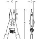 Плоскогубці для встановлення стопорних кілець на внутрішні та зовнішні кільця [2928-160]