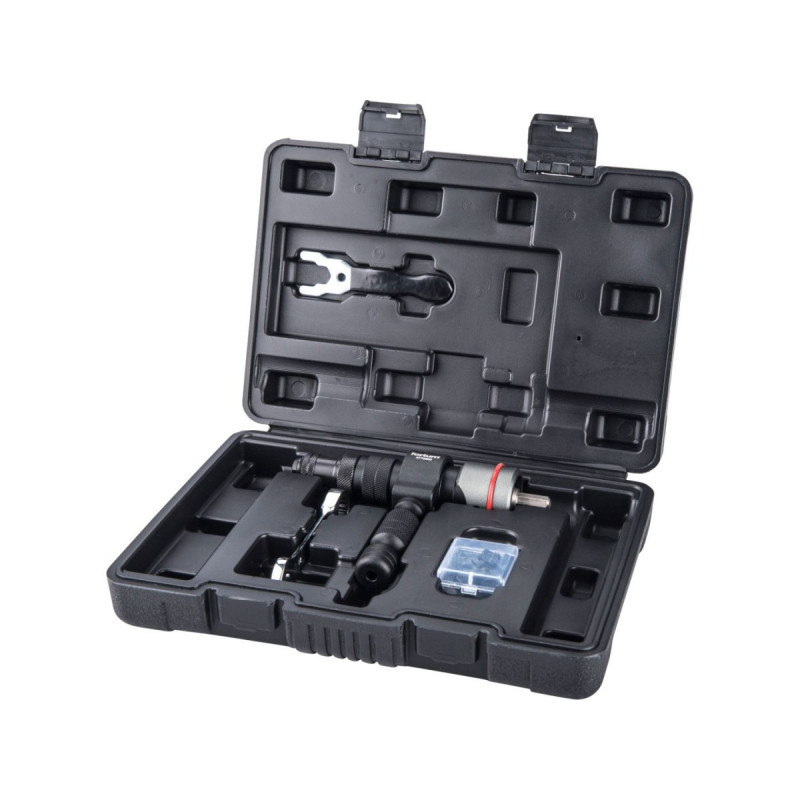 Насадка з ручкою для викрутки - заклепувальник для глухих заклепок, 2,4 мм-6,4 мм FORTUM [ARG 4770663] кейс]