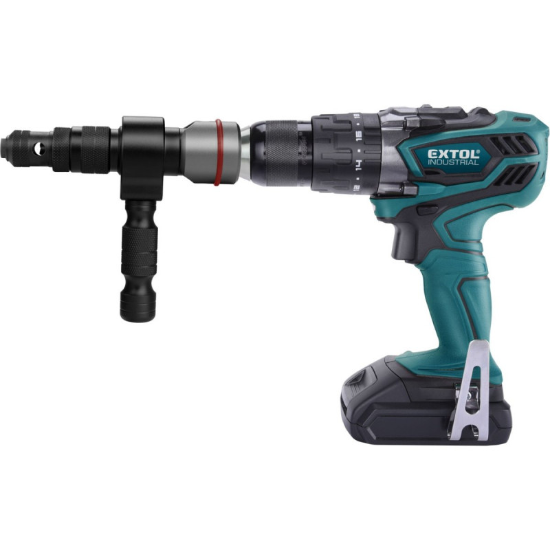 Насадка з ручкою для викрутки - заклепувальник для глухих заклепок, 2,4 мм-6,4 мм FORTUM [ARG 4770663] кейс]