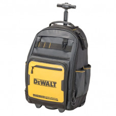 Рюкзак для інструментів DeWalt Soft Storage Series з кишенями на колесах [DWST60101-1] з телескопічною ручкою