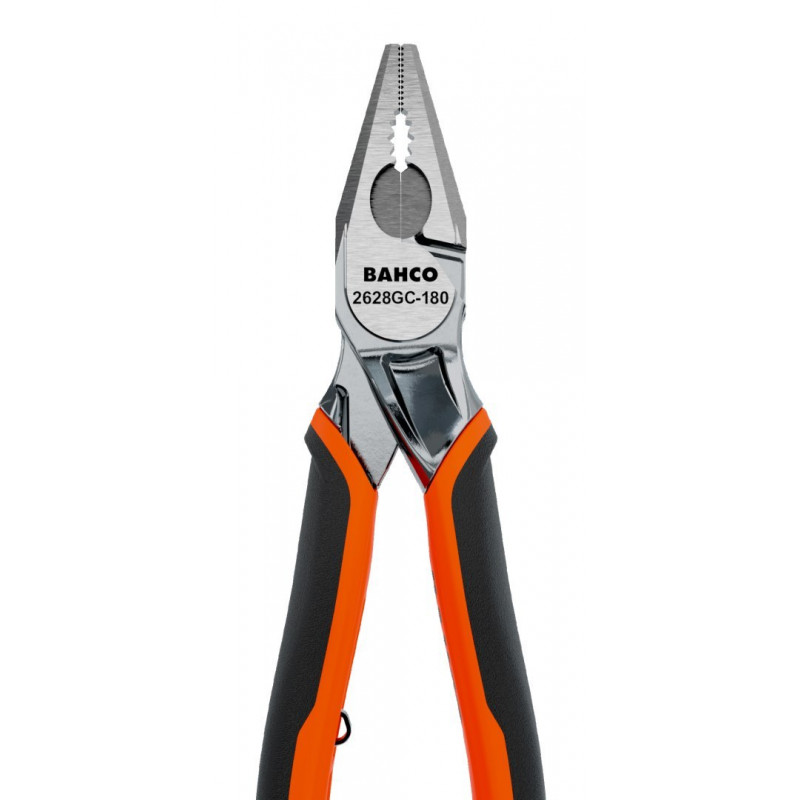 Хромированные комбинированные плоскогубцы 160 мм, Bahco [2628 GC-160IP]