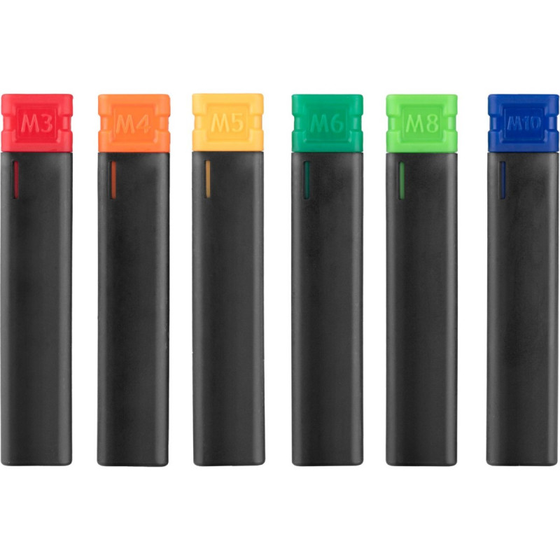 Ручной заклепщик Combo 3 в 1 для заклепок, заклепочных гаек, отверстий, кейс FORTUM [ARG 4770638]