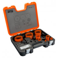 Набор биметаллических коронок Bahco, 13 предметов, для дерева и металла [3834-SET-77]