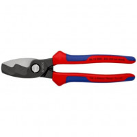 Кусачки для кабелей Knipex 200 мм [95 12 200] Двухкомпонентные ручки
