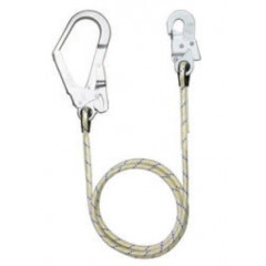 Pozioma lina kotwicząca LP100TT z zatrzaśnikami AZ002 oraz AZ022 (8 m) PROTEKT