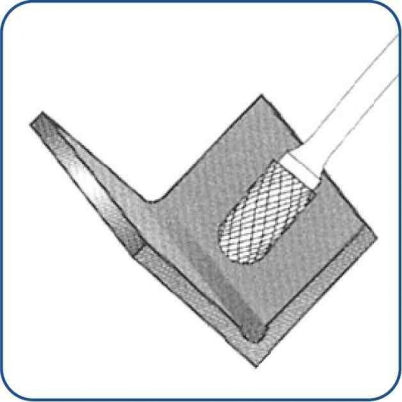 Ротаційний напилок/закруглений циліндричний різець для металу, WRC, TiN Alpen [0779706112100]