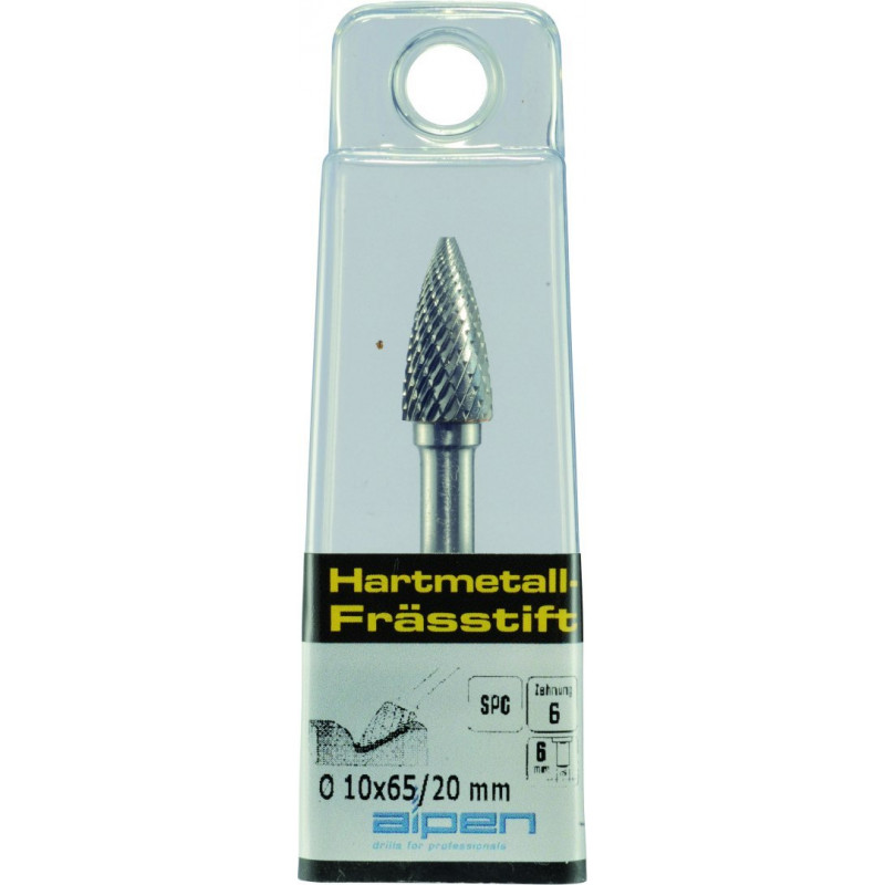 Ротаційний напилок / конічний різак по металу SPG Alpen [0780606112100]