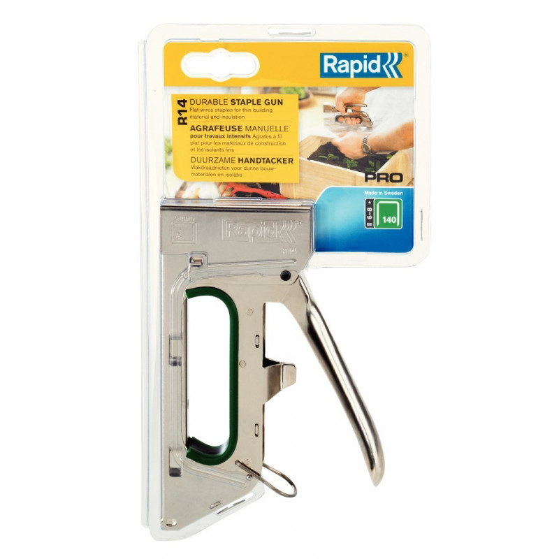 Ручний сталевий степлер R14 Rapid [5000066]