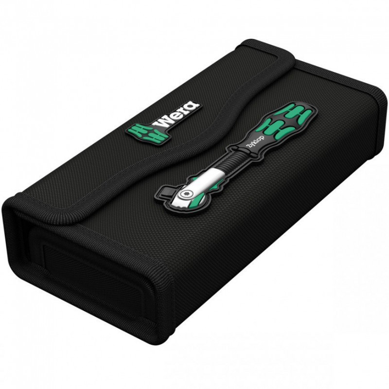 Набор из 28 торцевых ключей и бит 1/4, 5-13 мм, Kraftform Kompakt 8100 SA 6 Zyklop Speed 2go Wera.