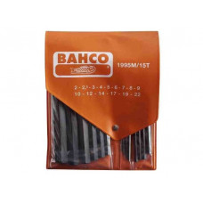 Набор из 15 метрических шестигранных ключей Bahco [1995M/15T]