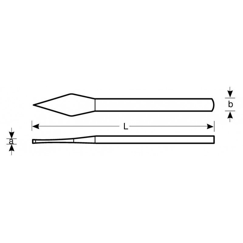 Хрестове зубило, що не іскрить [NS604-150]
