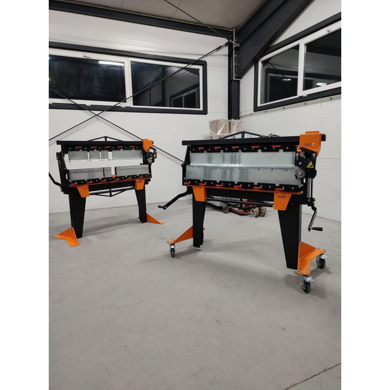 Сегментний покрівельний та листозгинальний верстат з ножем OLMET SG3 / 1200 мм