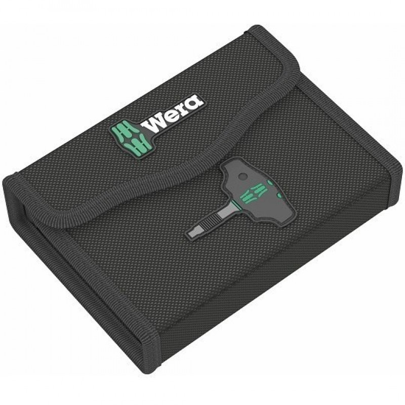 Набір з 8 головок 1/4, від 6 до 13 мм, з тріскачкою 1/4 Kraftform Kompakt 400RA, упаковка Wera 3go [05023470001]