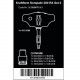 Набір з 8 головок 1/4, від 6 до 13 мм, з тріскачкою 1/4 Kraftform Kompakt 400RA, упаковка Wera 3go [05023470001]