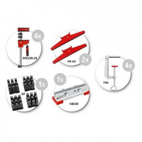 Комплект із 4 повноповерхневих затискачів Bessey REVO KRE100-2K [KRE-SET-A]
