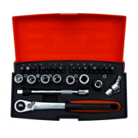 Набір головок та біт BAHCO 1/4, 24 предм. [SL24]