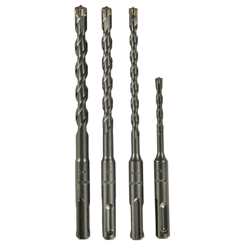 Набір із 4 свердел по бетону 4CUT SDS+, серія TCT MAKITA [E-14249]