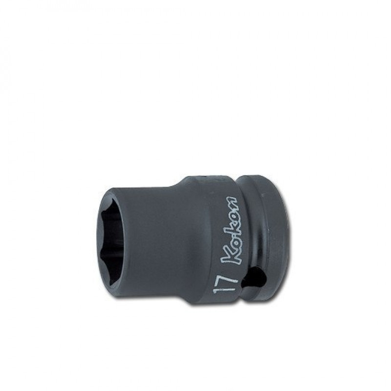 Тонкостінна ударна головка, 6-гранна 1/2, 35 мм, Koken [14401M 35]