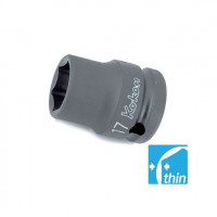 Тонкостінна ударна головка, 6-гранна 1/2, 35 мм, Koken [14401M 35]