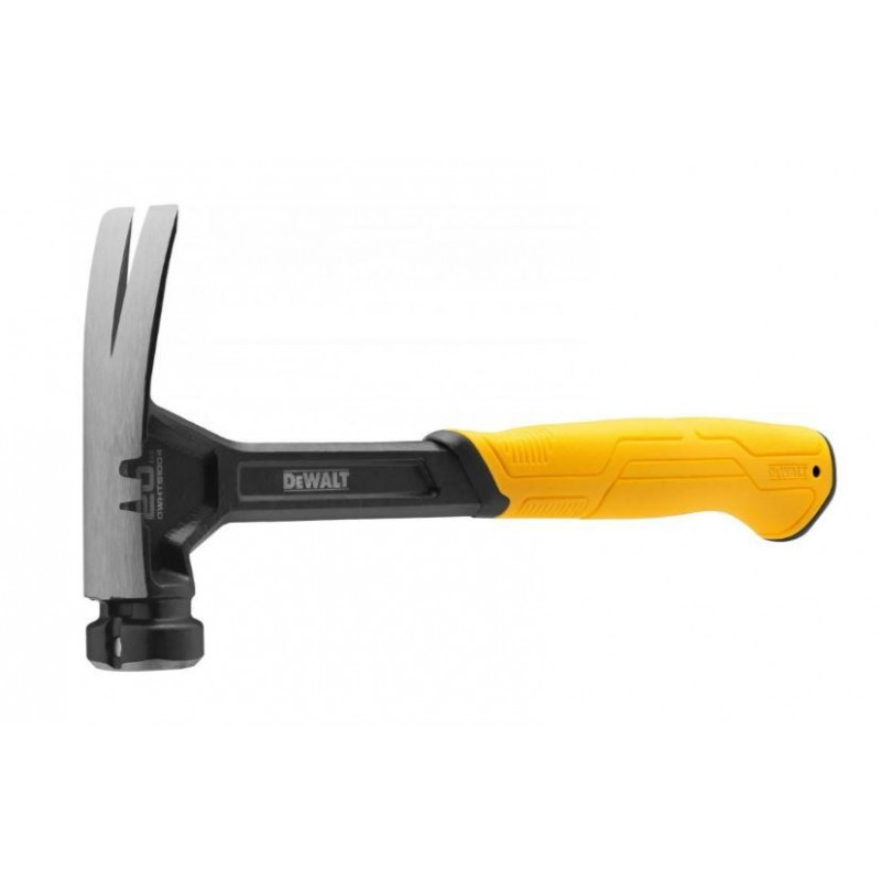 Сталевий молоток з гладкою поверхнею та магнітним тримачем для цвяхів, 570 г, DeWalt [DWHT51138-0] бічний цвяховик та степлер