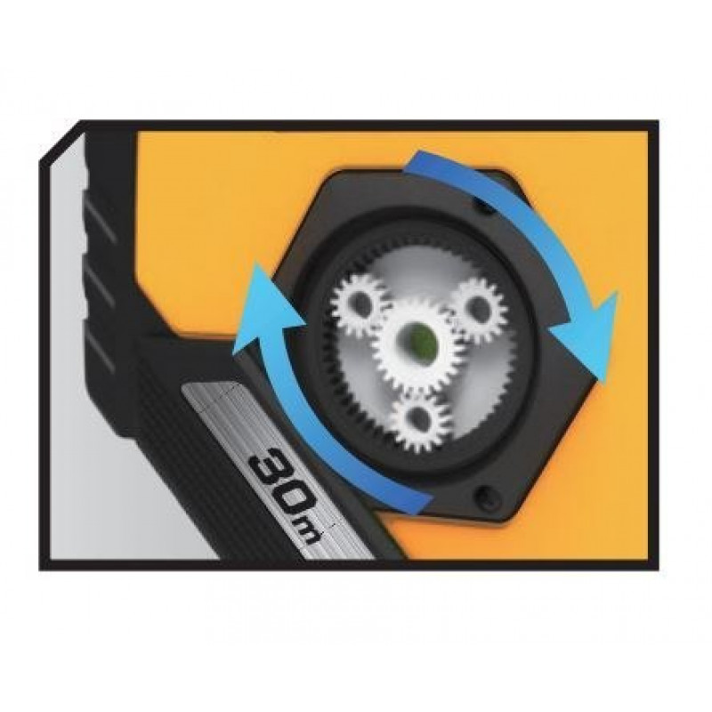 Рулетка Komelon 30 м [LFP30/ER], Contractor-LT с функцией быстрого сворачивания