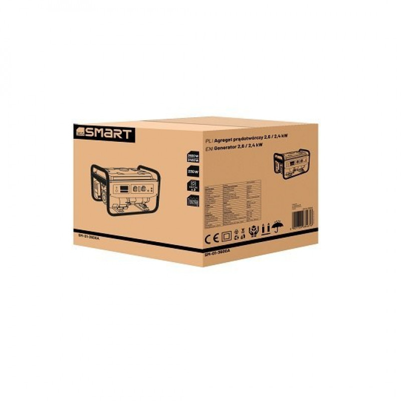 Генератор SMART мощностью 2,6 кВт, 365 Вт [SM-01-3600A]
