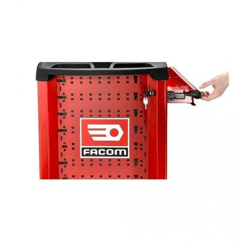 Візок для майстерні Facom з 6 шухлядами червоного кольору [ROLL.6M4A]